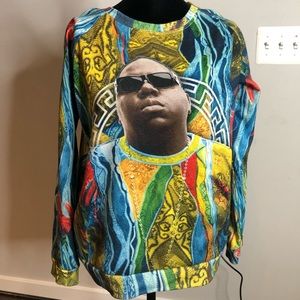 Sweatshirt with picture of Biggie Smalls